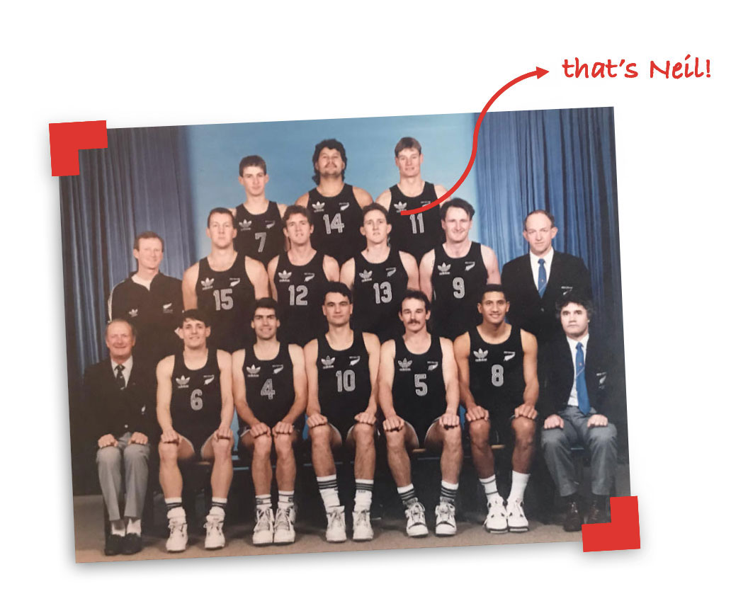 1993 New Zealand Men's Basketball Team